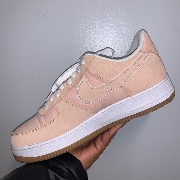 pink suede af1